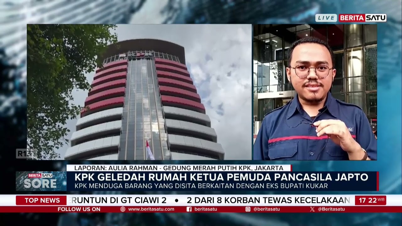 KPK Geledah Rumah Ketum Pemuda Pancasila di Jagakarsa | Beritasatu