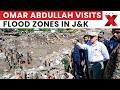 Omar Abdullah Visits Flood-Hit Areas in Jammu & Kashmir, Assures Relief Measures