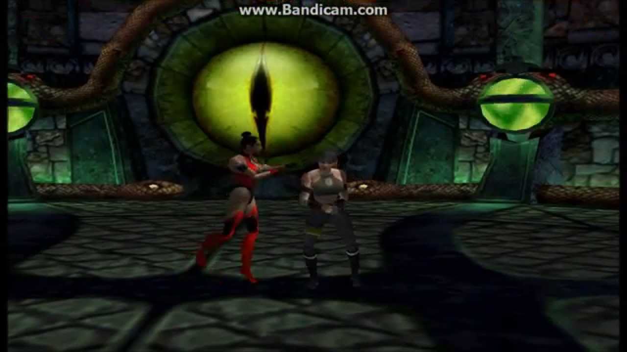 Mortal Kombat 4 Gold Kitana Kiss Fatality On All Females Youtube