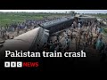 Train derailment claims 30 lives and over 100 injured in Pakistan
