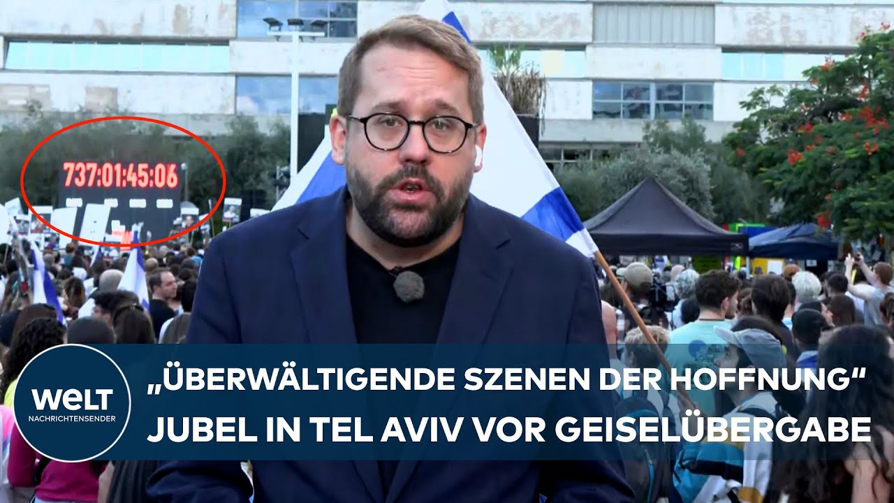 ISRAEL GEISELÜBERGABE: „Ein hoffnungsfroher Morgen in Tel Aviv“ – Paul Ronzheimer