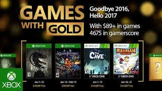 Xbox - Gennaio 2017 Games with Gold