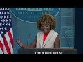 LIVE: White House briefing with Karine Jean-Pierre amid faltering Biden campaign  - 00:00 min - News - Video