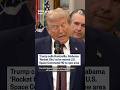 Trump calls Huntsville, Alabama Rocket City as he moves U.S. Space Command HQ to new area