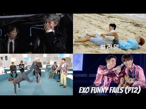 EXO Funny Fails😂 (Pt2)