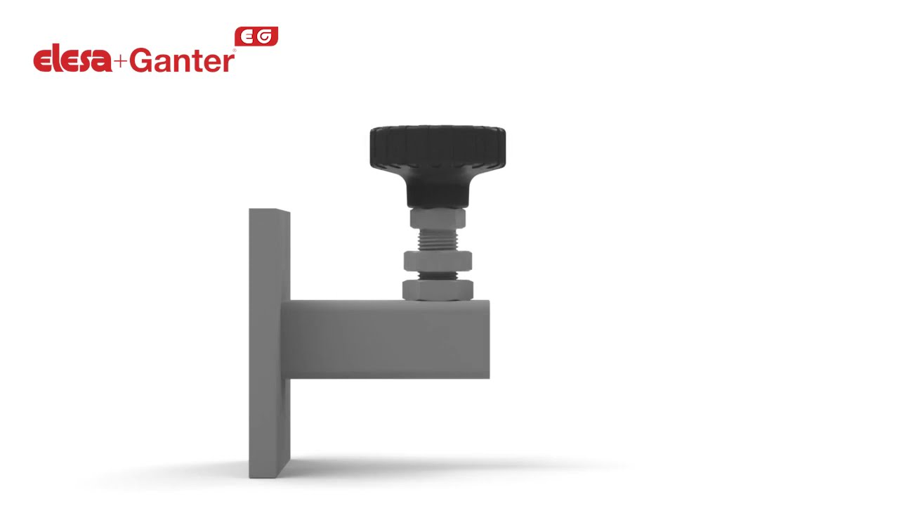 Trzpienie ustalające z funkcją kasowania luzu - GN 7336.8 video