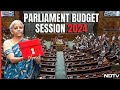 Parliament Budget Session 2024 LIVE | Budget Session 2024 | Parliament Session  | Nirmala Sitharaman