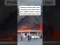 #Russian Missile Strike Hits Shopping Mall With More Than 1,000 Civilians Inside, #Zelenskyy Says  - 00:18 min - News - Video