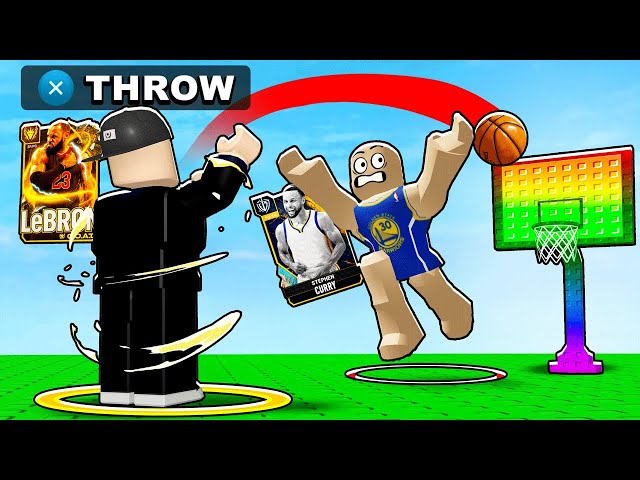 I Became a Pro Athlete in Roblox Basketball Simulator