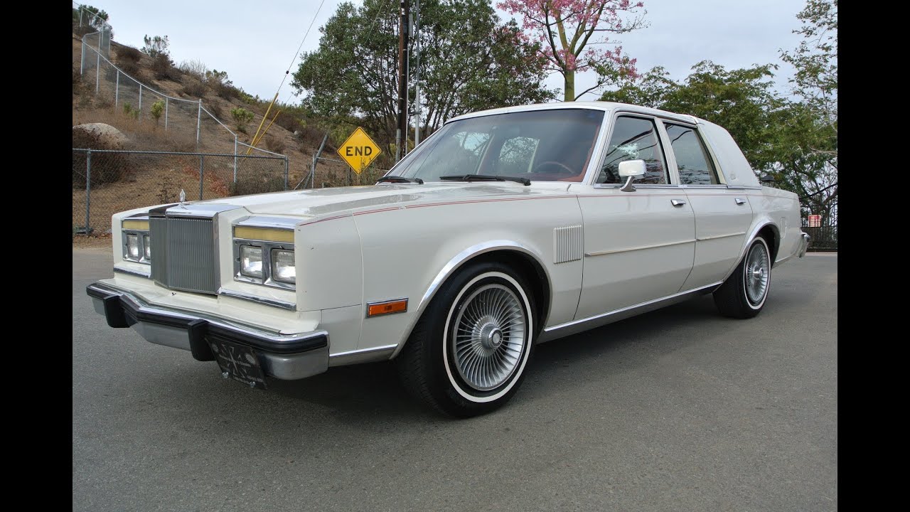 1986 Chrysler fifth ave value