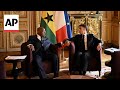 France President Emmanuel Macron joins African leaders to kick off planned $1B vaccine project