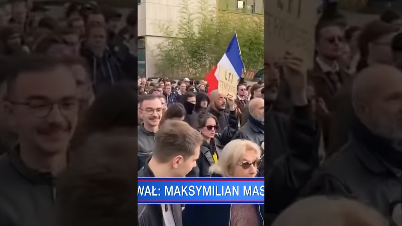 MARSZ upamiętniający zabitego 23-letniego francuskiego aktywistę Quentina Deranque'a!