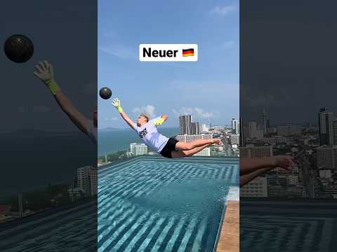 Different types of goalkeepers on vacation ππ§€