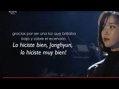 Gayo Daejeon special IU para Jonghyun