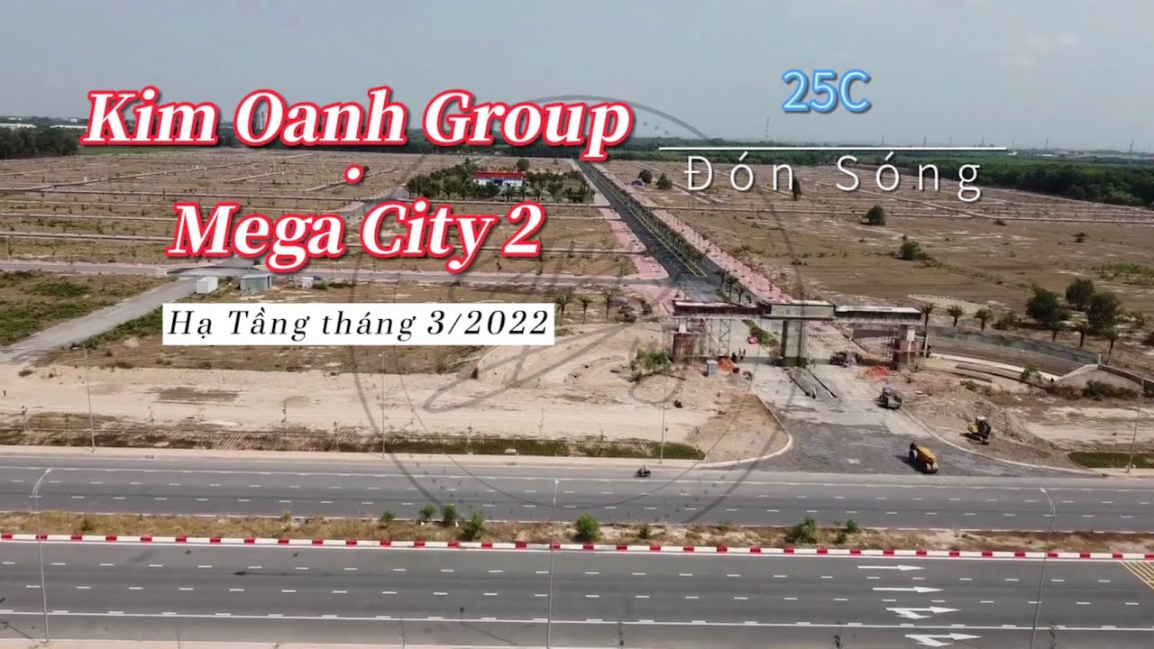 Mua bán dự án Mega City 2 mặt tiền đường 25C kết nối sân bay Long Thành, VĐ3 video