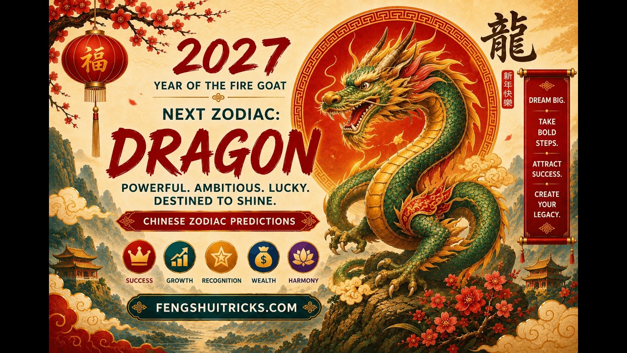 Dragon Chinese Horoscope 2027: BIG Changes in Money, Love & Career!
