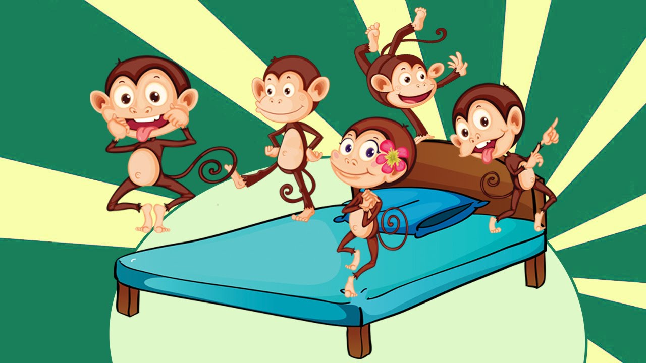 Five Little Monkeys - YouTube