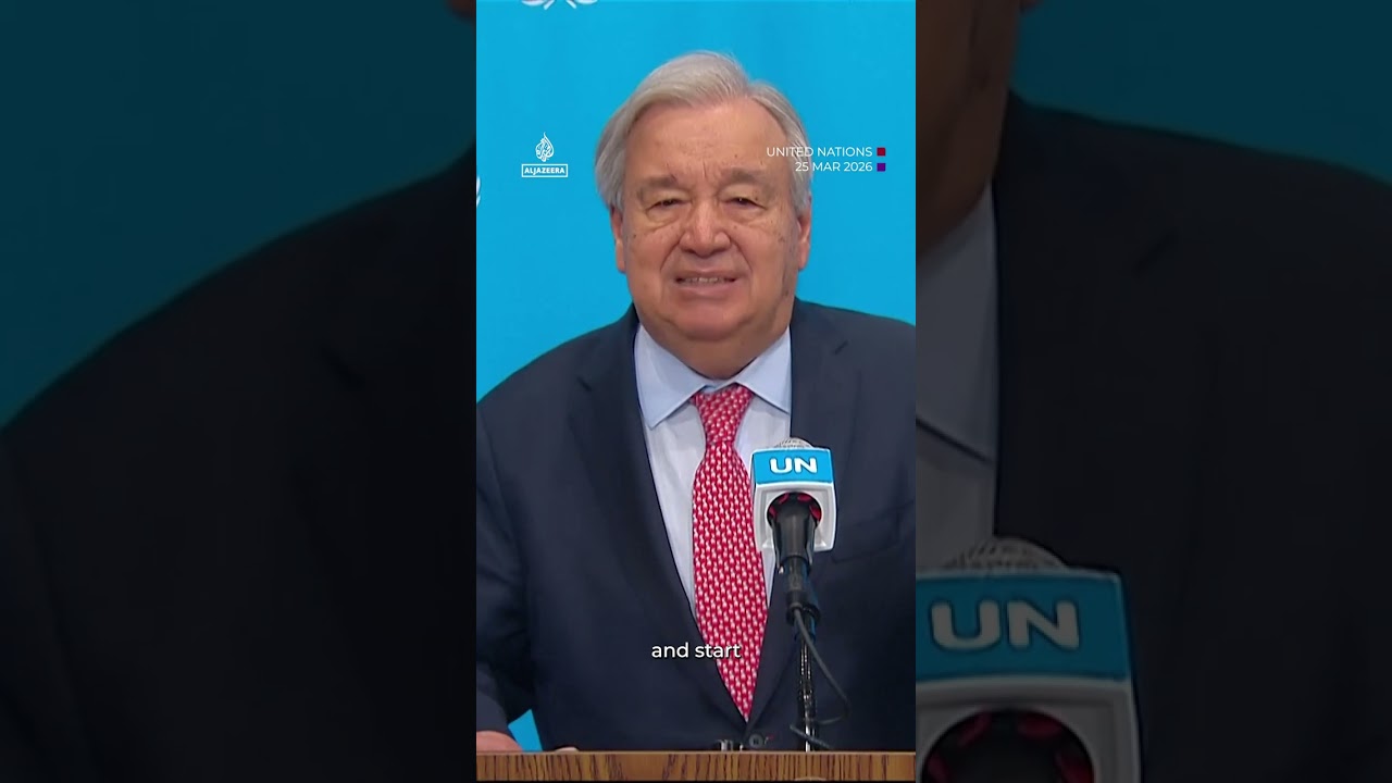 UN chief says ‘high time’ to end ‘out of control’ war on Iran | AJ shorts