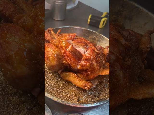 咔嚓咔嚓！泰安香酥鸡脆皮暴击现场！#美食 #香酥鸡
