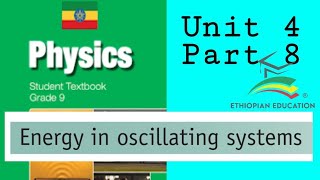 Ethiopian Grade 9 Physics Unit_4 p_8  Energy in oscillating systems