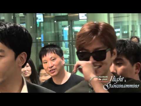 Lee Min Ho 20150808 Incheon Airport 입국