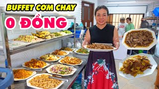 QUÁN MỚI BUFFET CƠM CHAY 0 ĐỒNG HƠN 30 MÓN MỚI LẠ SIÊU NGON ĂN NO BỤNG KHỎI TRẢ TIỀN Ở SÀI GÒN