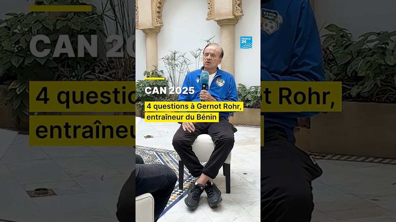 CAN 2025 : 4 questions à Gernot Rohr, entraîneur de l'équipe du Bénin • FRANCE 24