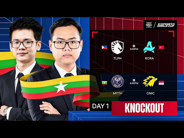[Official Restream] MSC Playoff {Day 1} Lets Go 🇲🇲 🔥/ Burmese LIVE 🇲🇲