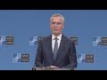 Alliance adapting nuclear arsenal to security threats, NATO chief says | REUTERS - 01:02 min - News - Video