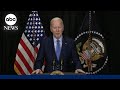 Biden delivers remarks on 3rd group of hostages released