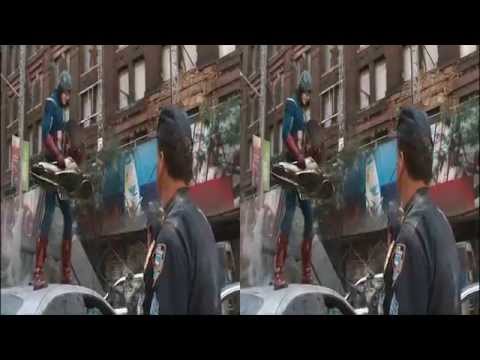 The Avengers (2012) in 3D HD (movie trailer-2a)