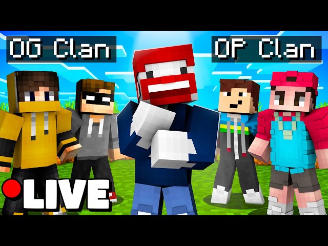 ICH GEHE in CLAN ______ (Minecraft Helden 2 Livestream)
