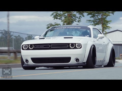 Bagged LibertyWalk Challenger + GTI // Thirty3 Pneumatics