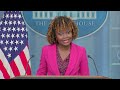 Karine Jean-Pierre holds White House briefing | 4/11/2024  - 01:04:41 min - News - Video