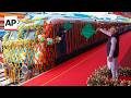 Modi inaugurates Indias first Indigenously built, hydrogen-powered train