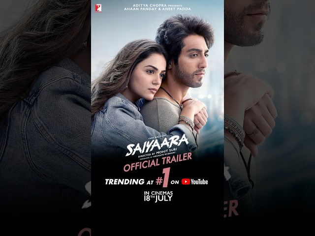 #SaiyaaraTrailer is winning hearts all over ♥️ Trending at #1 ✨ Watch it now