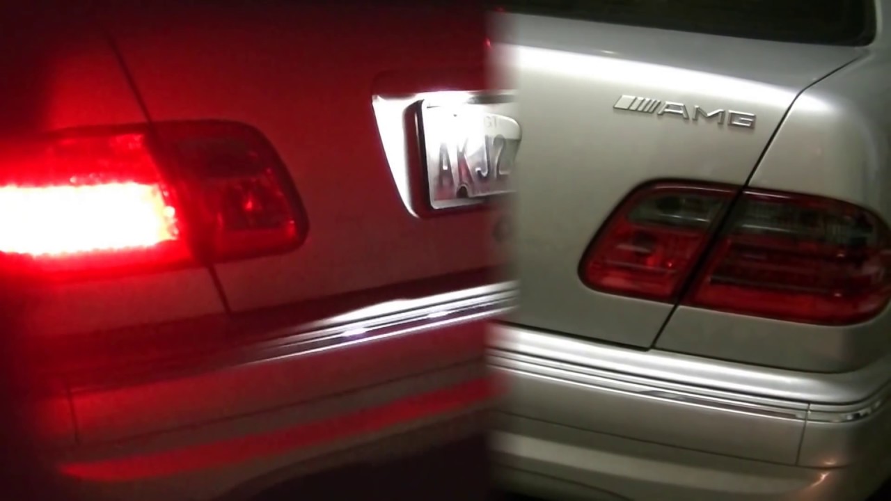 Mercedes w210 led tail lights #7