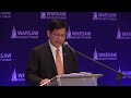 Taiwan calls for more support from Europe at Warsaw Security Forum | REUTERS