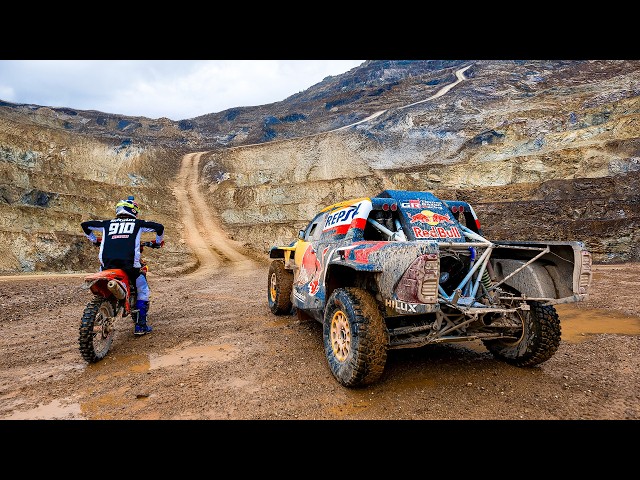 Erzbergrodeo 2025 : proto Toyota Dakar Ultimate vs Moto d’Enduro – Le duel improbable !