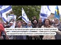 Demonstrators rally behind Israels Eurovision entry | REUTERS