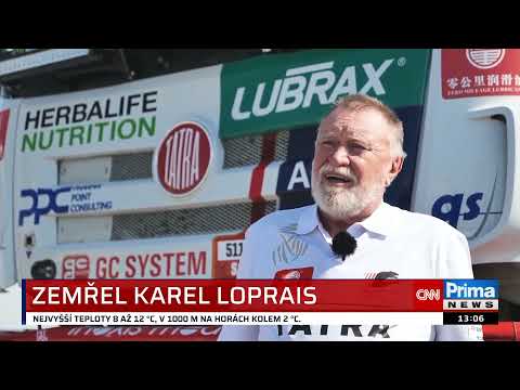 CNN PRIMA NEWS - Opustil nás Karel Loprais