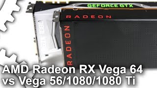 4K: Radeon RX Vega 64 vs GTX 1080/ GTX 1080 Ti/ RX Vega 56 Gaming Benchmarks