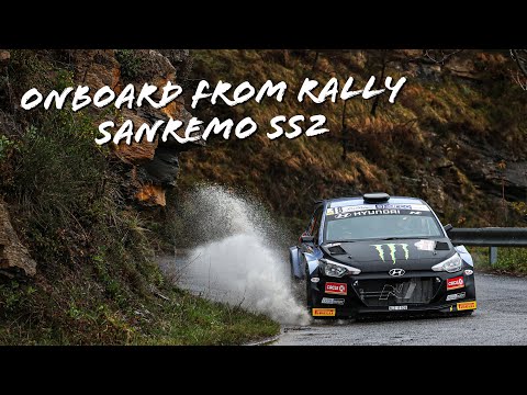 Onboard from Rally Sanremo SS2: San Bartolomeo