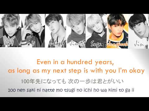 Bts 日本語字幕 Let Go Lyrics Color Coded Kan Rom Eng Musicmall