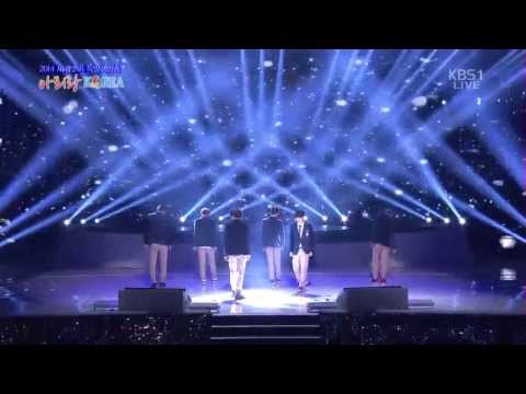 131231 EXO-K WOLF (늑대와 미녀) + GROWL (으르렁) @Arirang Korea