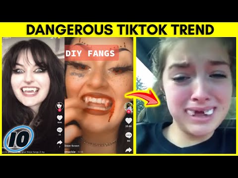 Уште еден бизарен TikTok тренд - луѓето ставаат супер лепак на забите 