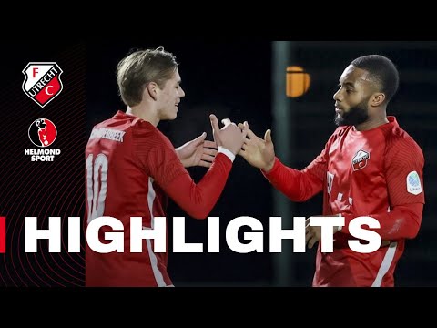HIGHLIGHTS | Jong FC Utrecht - Helmond Sport