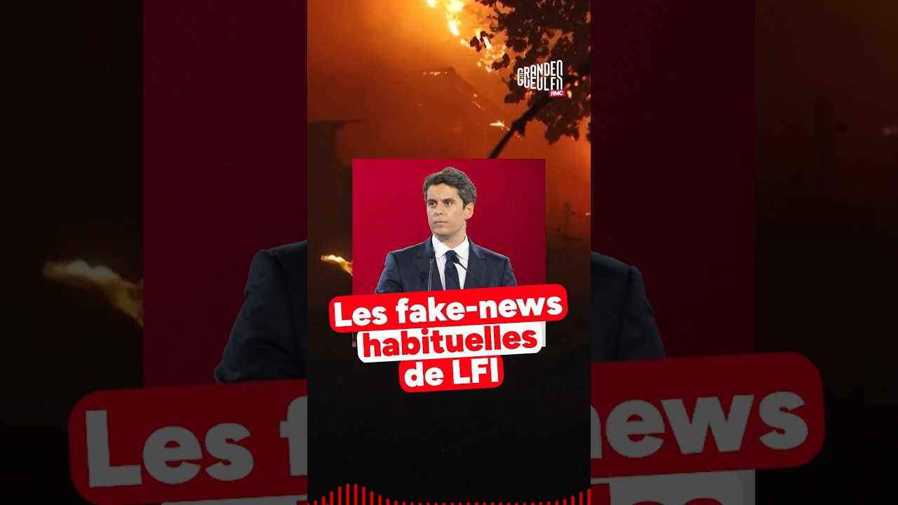 Canadair : Gabriel Attal dénonce "les fake-news habituelles de LFI"