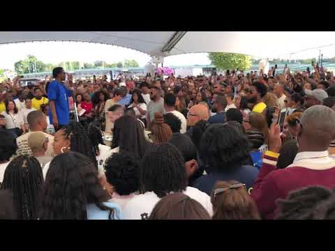 Kanye West Jesus Walks Sunday Service Dayton, OH