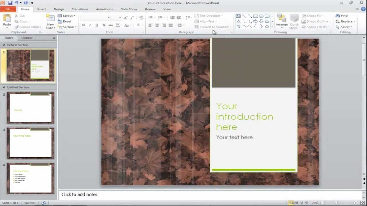 how-to-change-the-slide-backgrounds-in-powerpoint-youtube